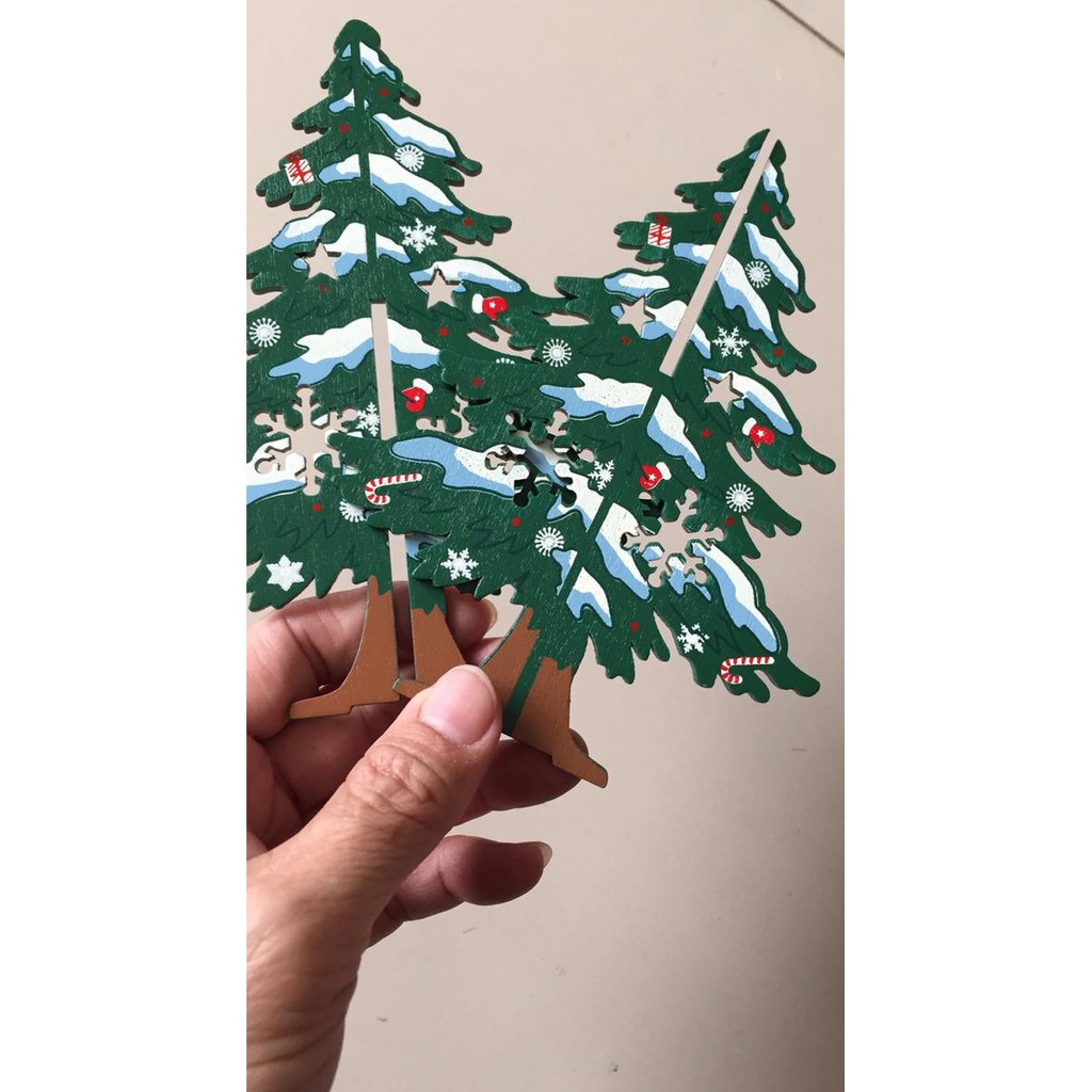 Pohon Natal Kayu Item Terbagus