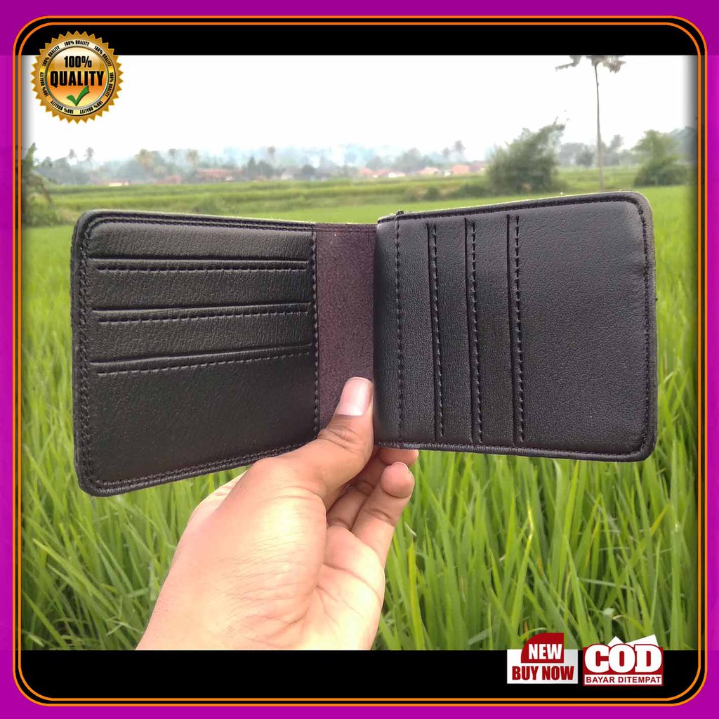 PROMO Dompet Pria  Kulit PVC premium bayar di tempat