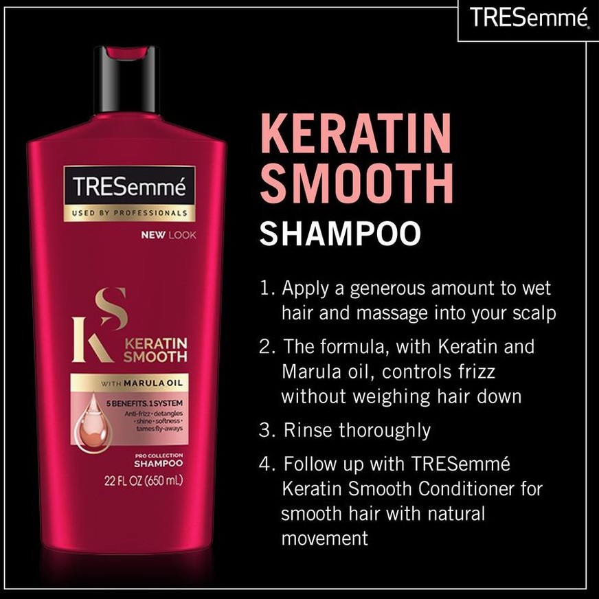 Tresemme Keratin Smooth Shampoo 170Ml