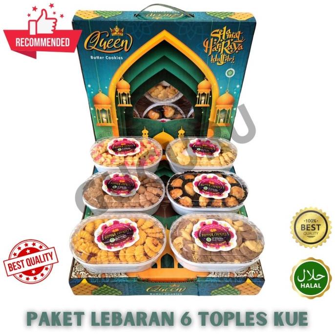 

(Cod) Paket Kue Kering Special Lebaran | Parcel Kue Kering Lebaran | Holomart84