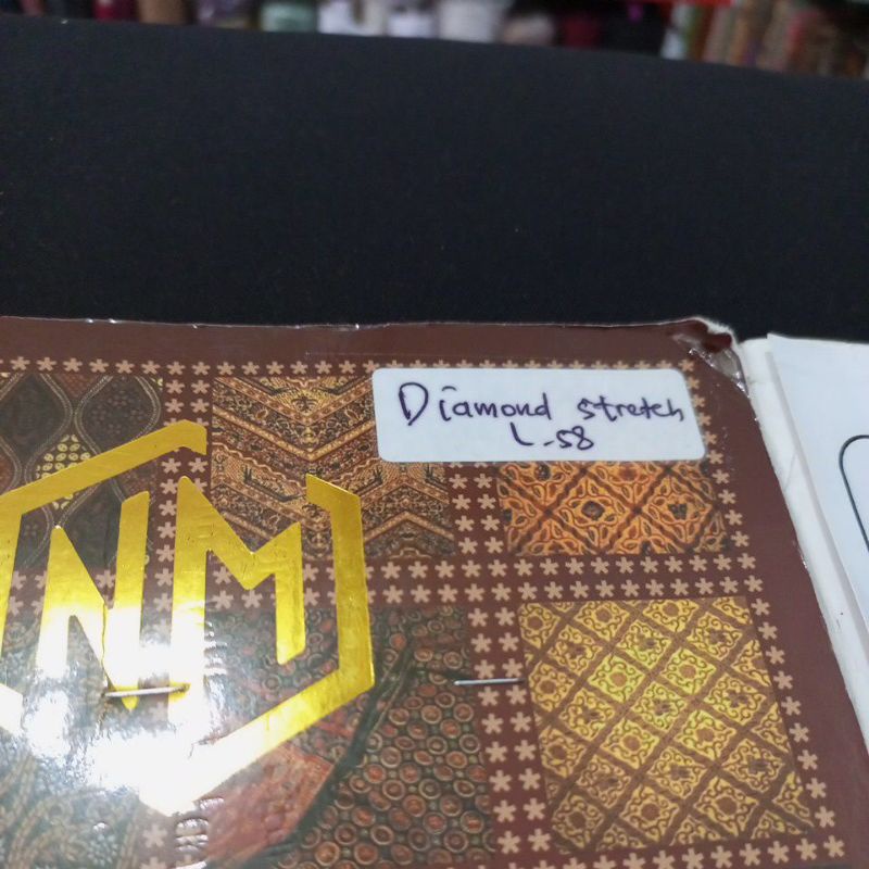 kain Diamond stretch bahan hijab