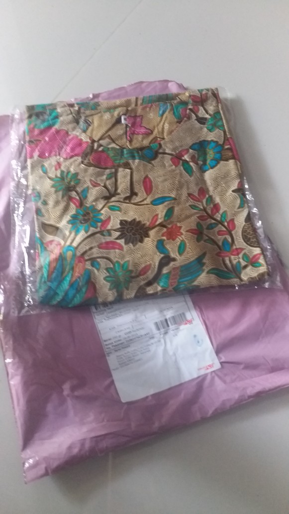 Atasan Batik Dolby Dolbi Dobby Doby Tenun Sutra Tulis Halus Katun Atbm Baron ,sarombit Atasan Kn056