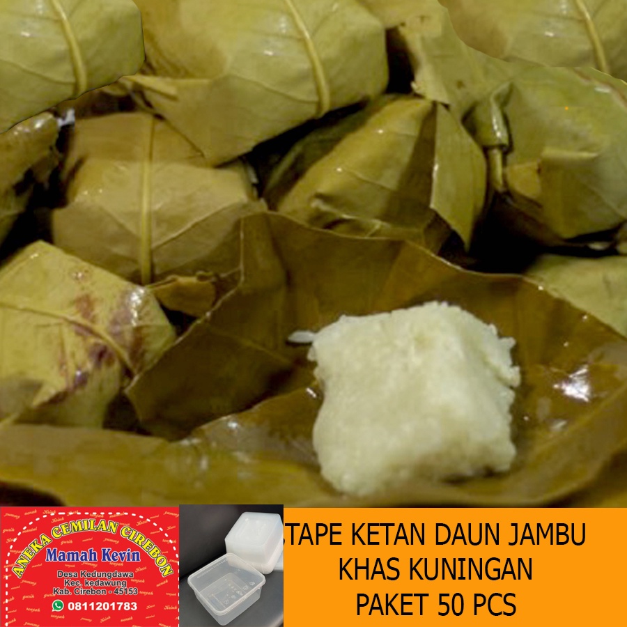 

Tape ketan Isi 50pc - Ketan tape - Tape kuningan - Ketan murah - Tape murah - Tapee ketan manis