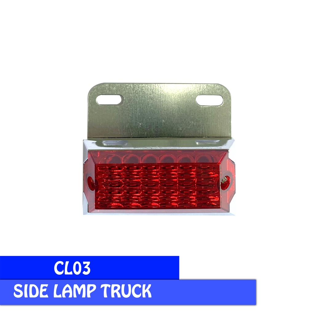 SIDE LAMP TRUCK / LAMPU SEN TRUCK/ BOX/ FUSO 18 LED CL 03