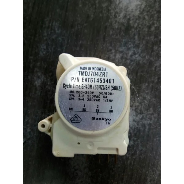 TIMER KULKAS LG TK704 SANKYO