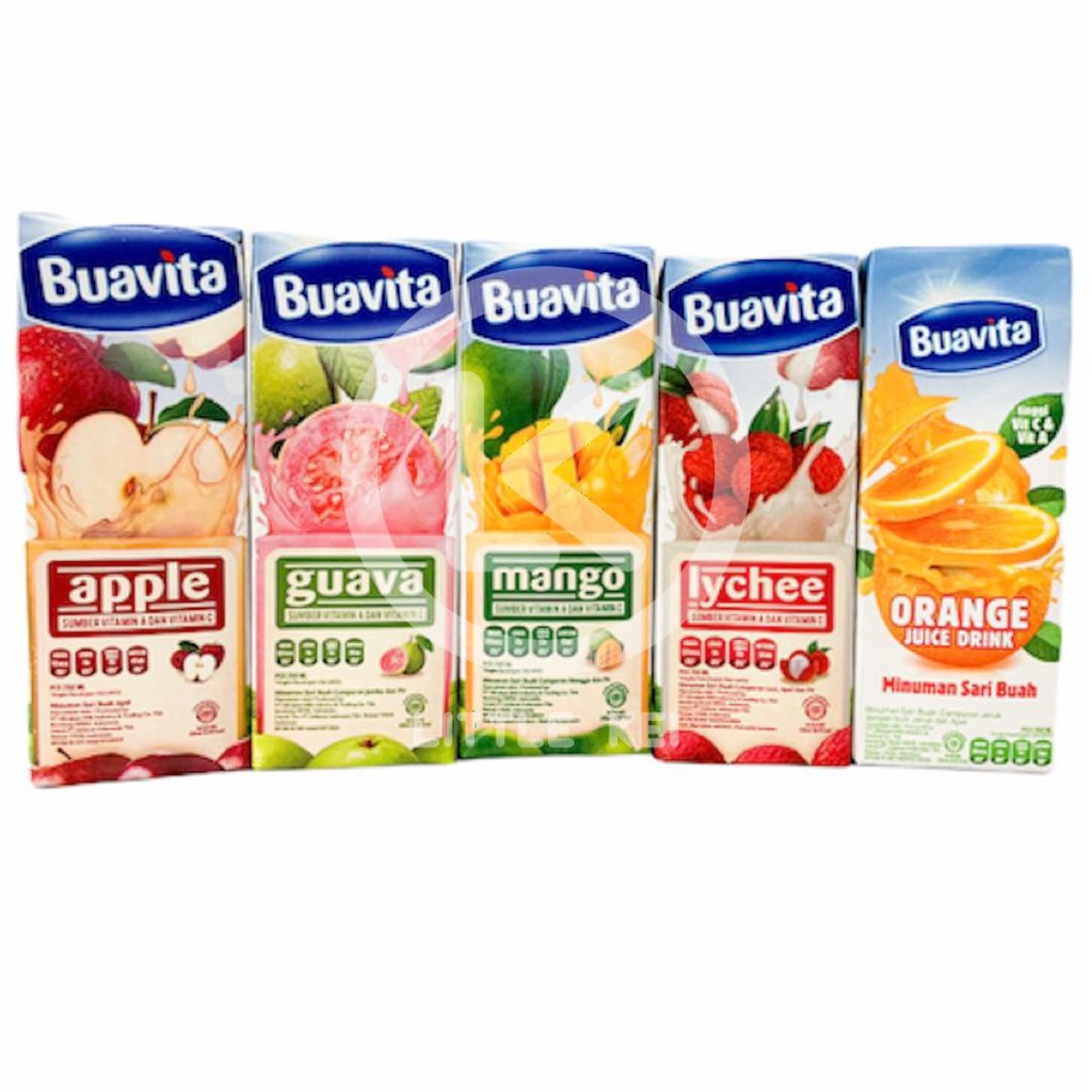 Buavita Minuman Sari Buah isi 200 ML / Sari Buah Buavita