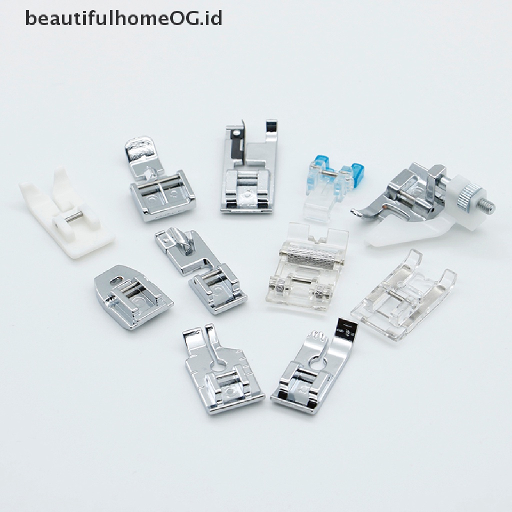 11 Pcs Presser Foot Multifungsi Untuk Mesin Jahit Domestik