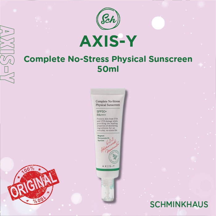 AXIS-Y Complete No-Stress Physical Sunscreen 50ml