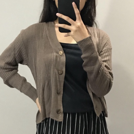 Willy Cardigan Wanita - Cardigan Rajut - Cardigan Crop - Cardigan Premium Tebal Halus