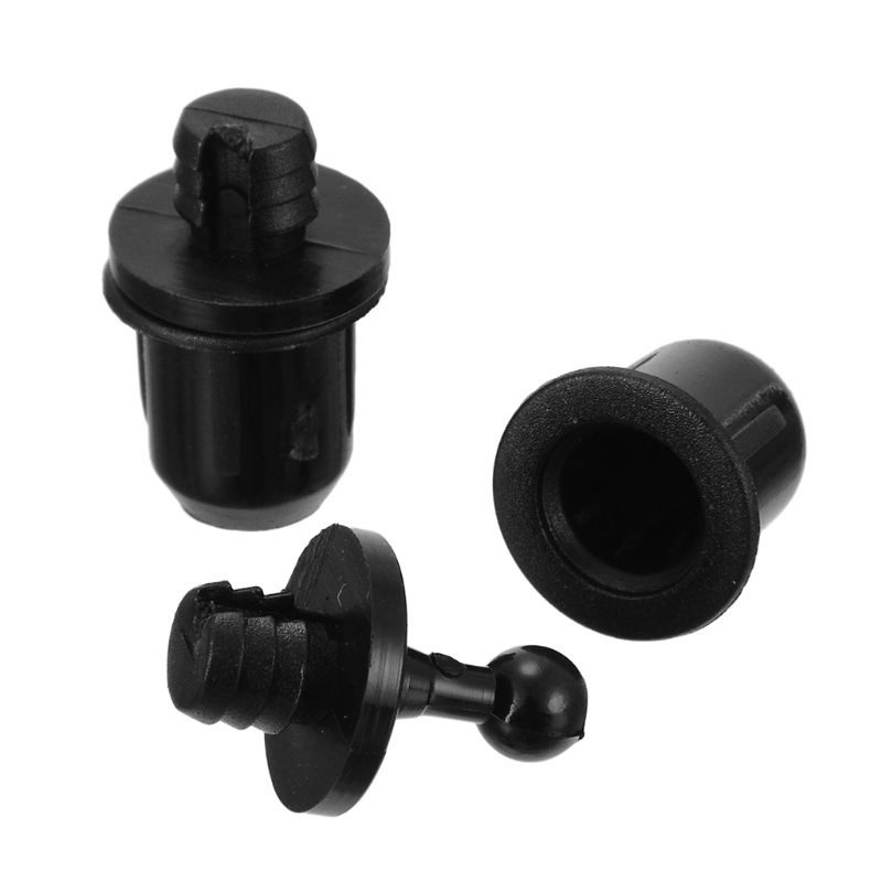 btsg 10Pair DIY Audio Speaker Buckles Plastic Speaker Grill Peg Ball Socket Fastener Screw Part Kit for Speaker Accessories