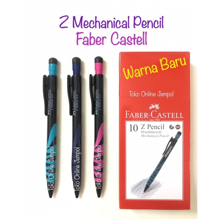 

Buruan Atk0104Fc Z Mechanical Pencil 0.5 Faber Castel Pensil Mekanik 133612 Limited