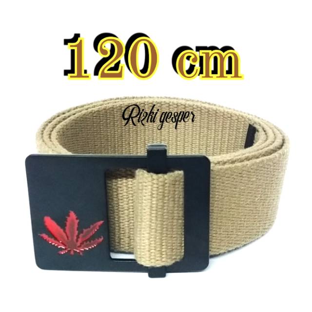 IKAT PINGGANG GESPER PRIA WANITA KANFAS RASTA TY