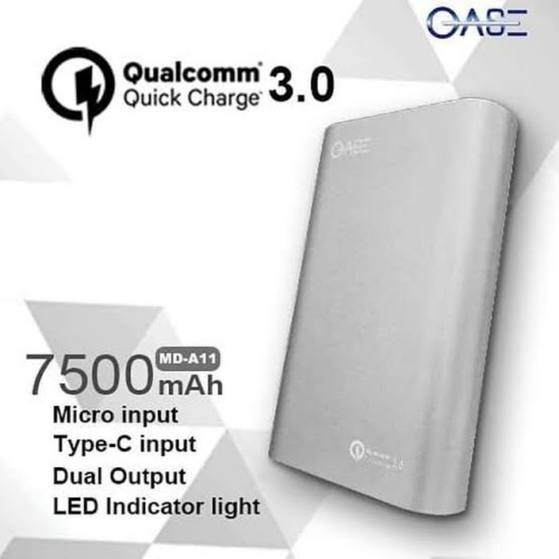 POWER BANK OASE MD-A11 7.500mAh