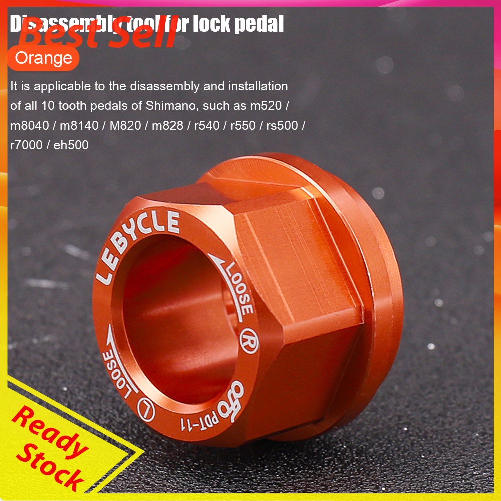 10T MTB Road Bike Pedal Axle Spindle Removal Installation Tool Lock Bolt