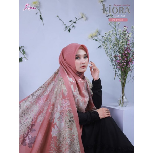 Liora square motif jumbo by abika redy stock