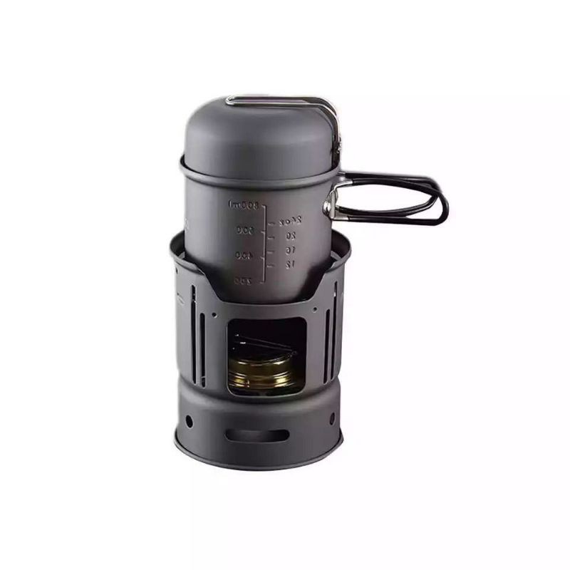 Alocs CW-C01 Cooking Set Stove Pot | Panci Kompor Masak Outdoor