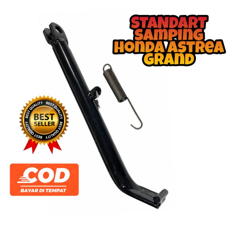 Standart Standar Jagang Jagrak 2 Tengah Motor Astrea Grand 90 91 93 Bulus Sabit Legenda Prima Star-Standart samping