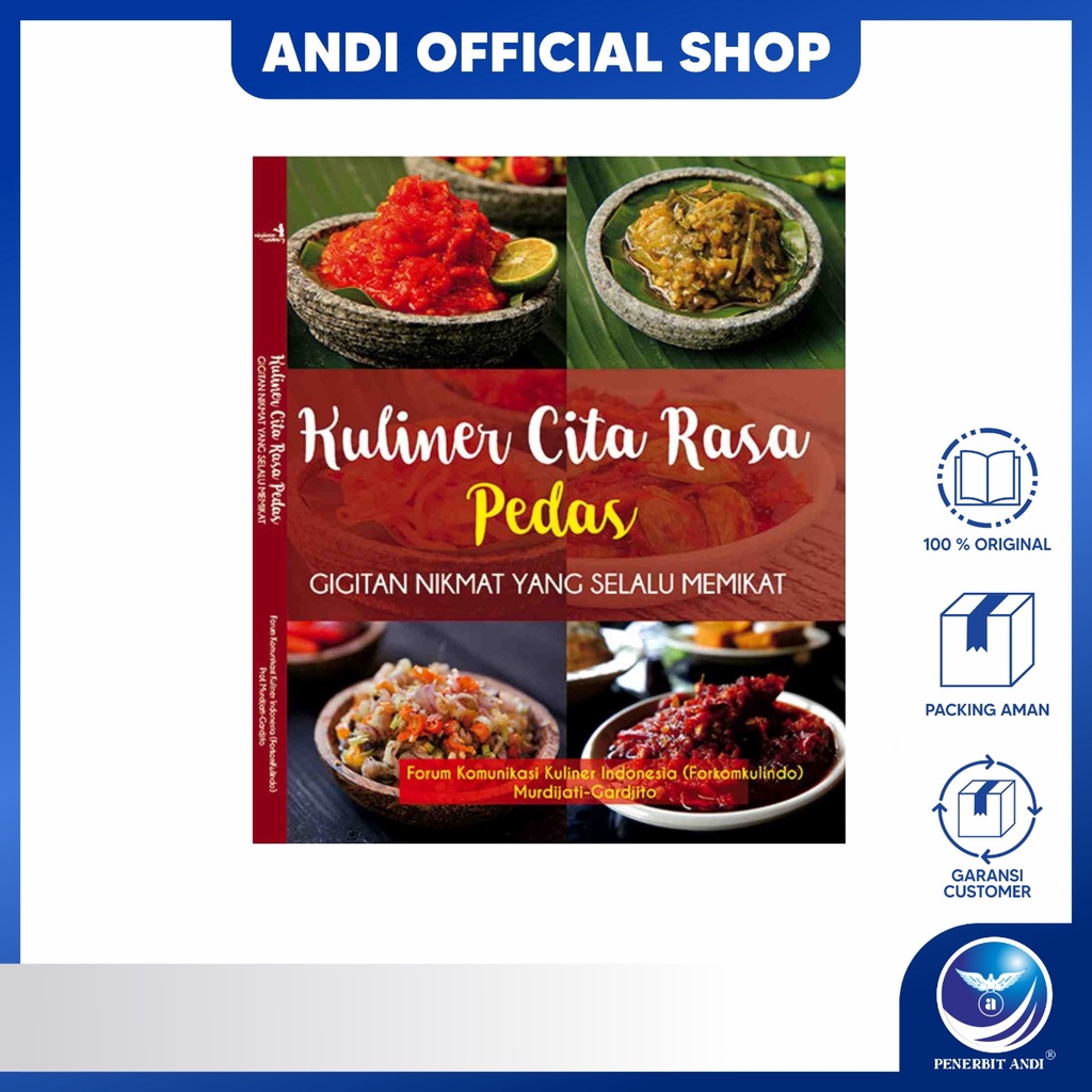 Penerbit Andi - Kuliner Cita Rasa Pedas