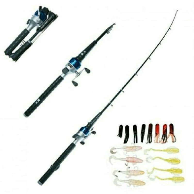 joran pancing lipat fishing folding