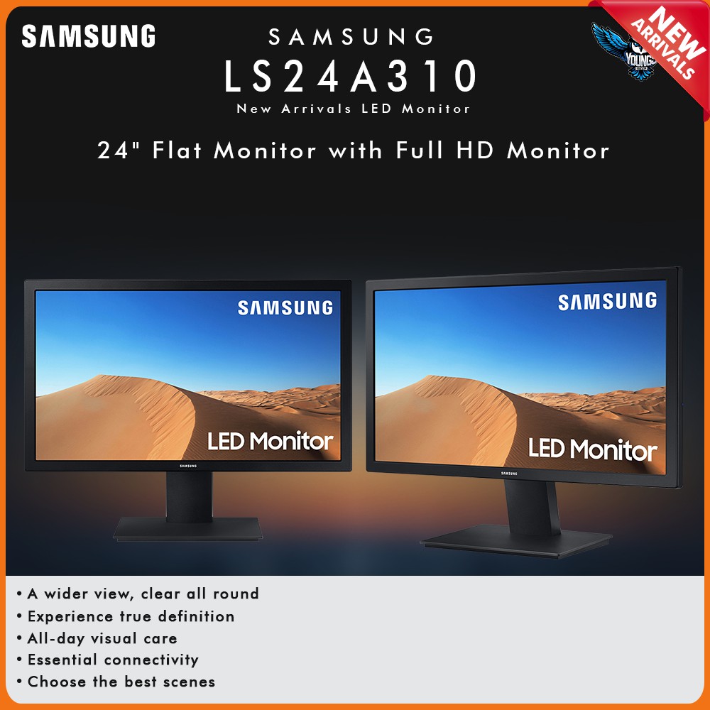 SAMSUNG S24A310 LED 24&quot; Full HD 1080P HDMI MONITOR 24 inch LS24A310