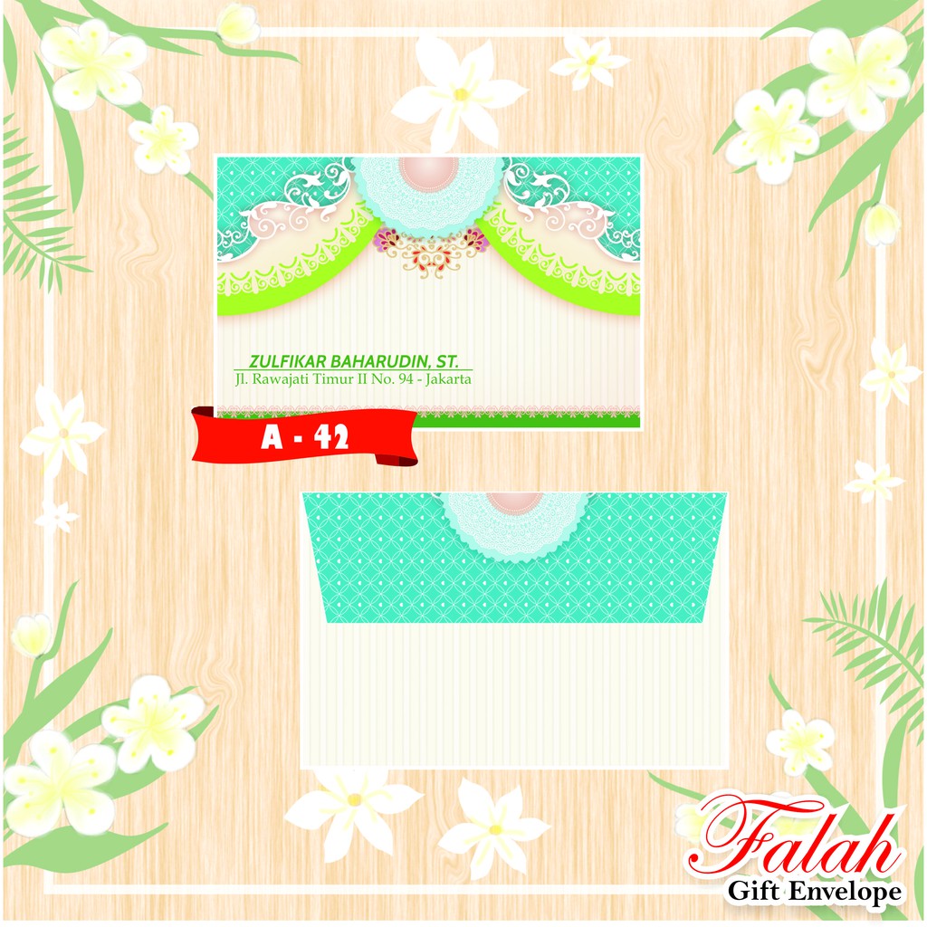 

Amplop Falah Motif A-42 Isi 50 Lembar Tanpa Tulisan
