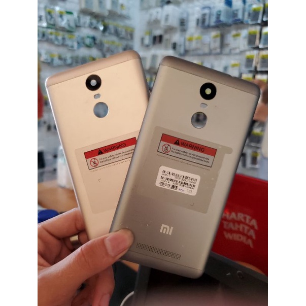 Backdoor xiaomi redmi note 3 pro/note 3 original copotan polos non tombol