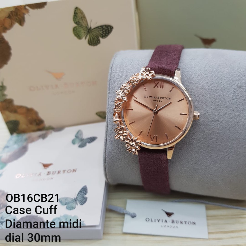

promo OB16CB21 Olivia Burton original Include box, manual book, paper bag, free batrai cadangan