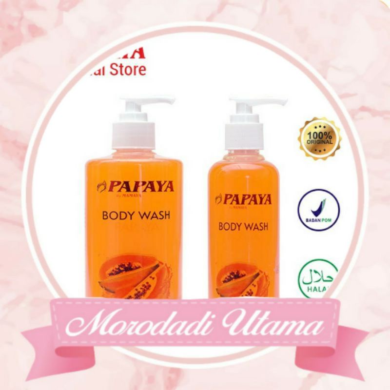 PAPAYA By Mamaya Body Wash Pump