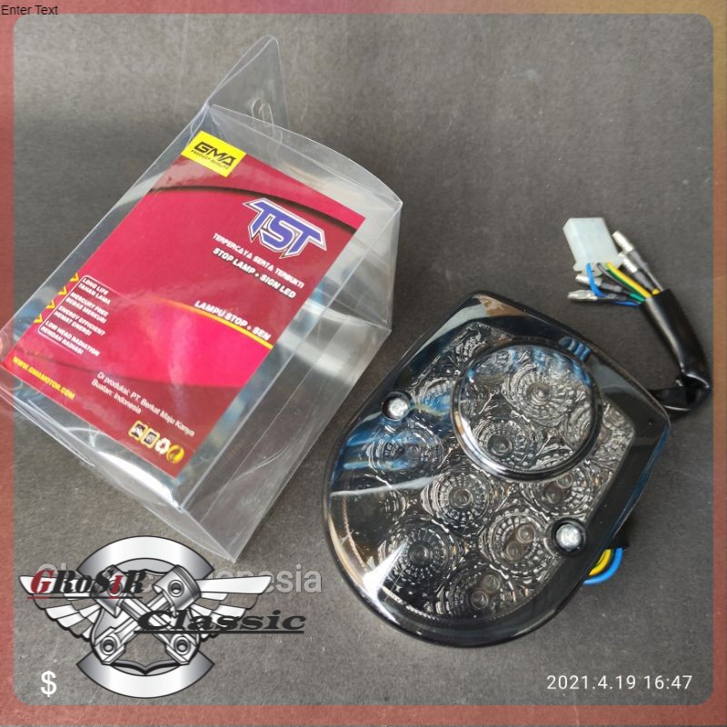 Stoplamp C70 LED lampu belakang honda C70 LED