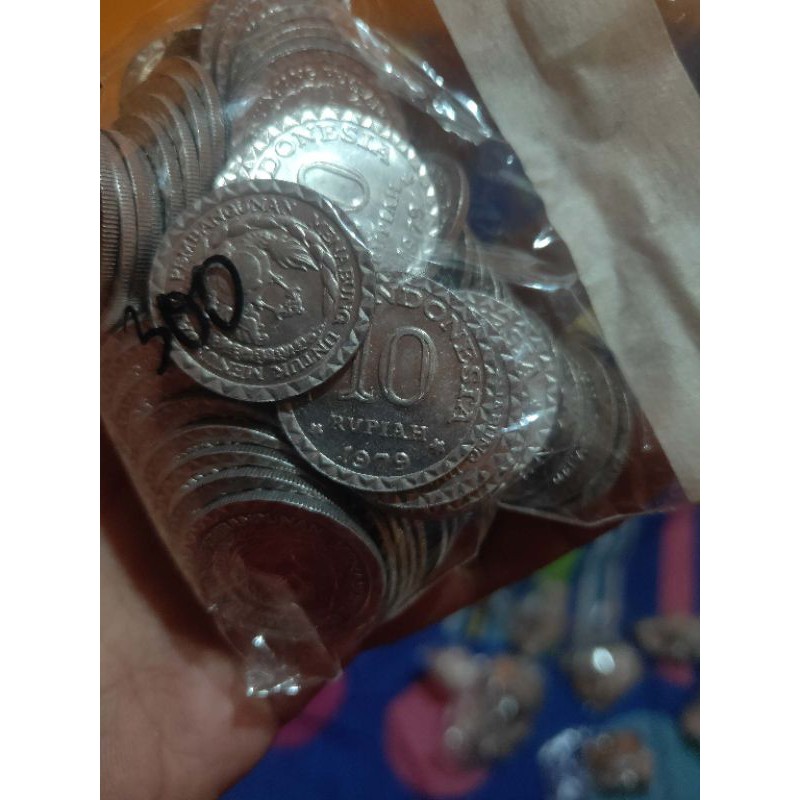 Uang Kuno Koin 10 Rupiah 1979