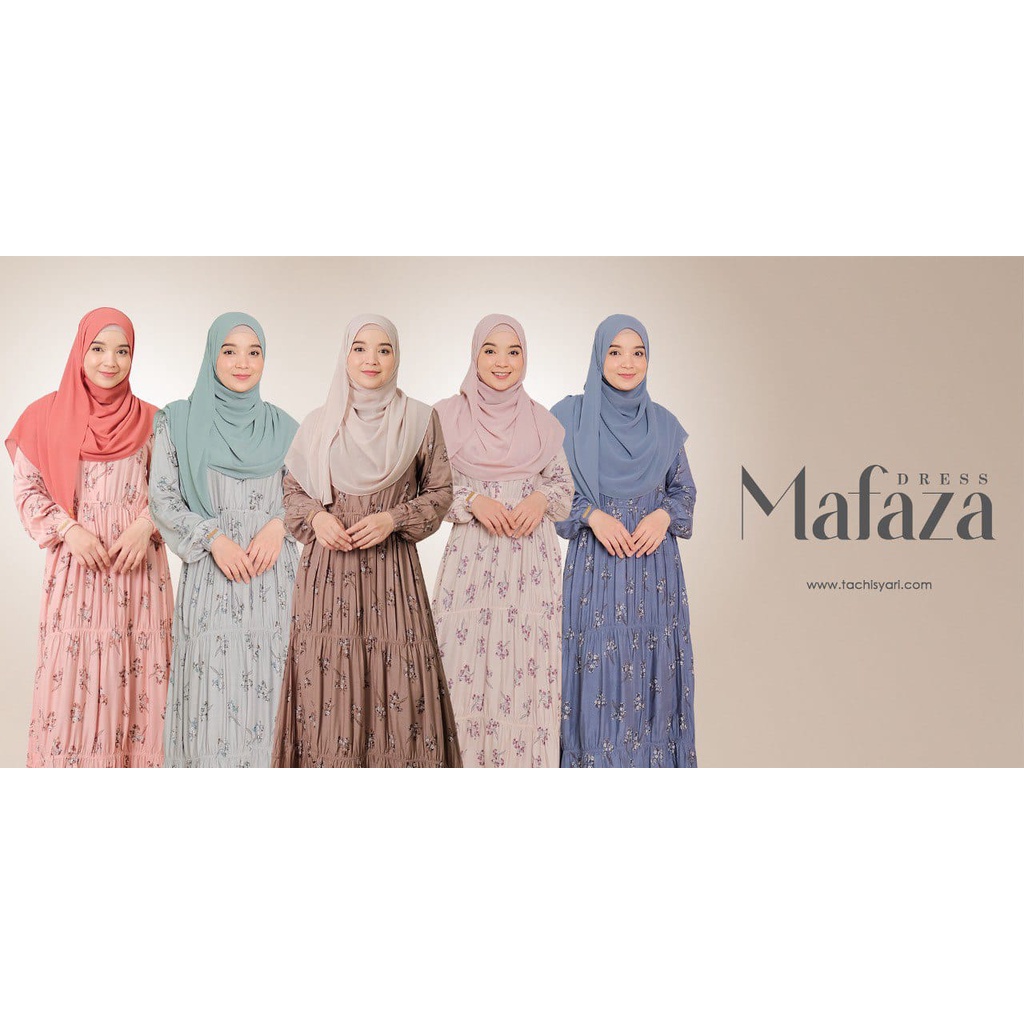 Gamis Mafaza Dress by Tachi Syari // Gamis premium