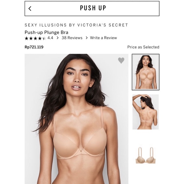 Victoria's secret push up bra original