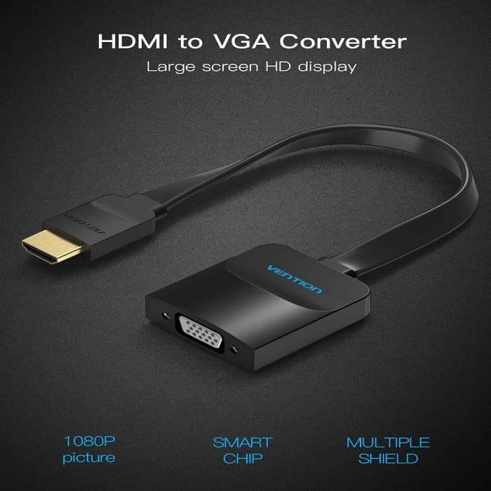 Vention ACI Adapter Converter multimedia kabel to VGA Flat / multimedia kabel TO VGA CONVERTER