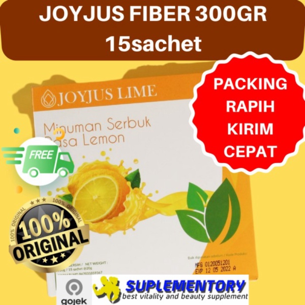 JOYJUS SLIM FIBER with COLLAGEN PELANGSING 500gr 500 Gram TURUN 5-15kg - 300gr Limited