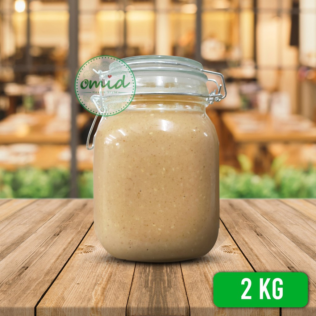 

2 Kg | Tahini Butter (Selai Wijen Kemasan Toples Plastik)