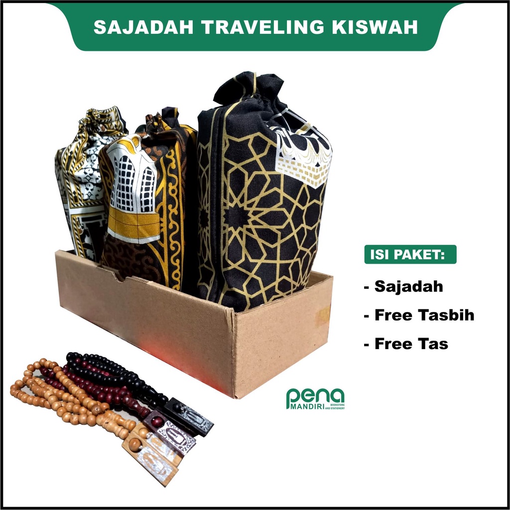 Sajadah Traveling Kiswah/Sajadah Travel/Sajadah Lipat/Sajadah Travel