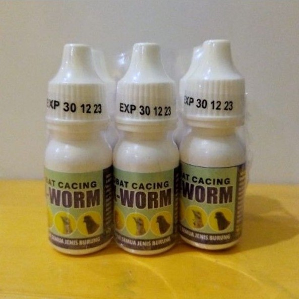 Obat X Worm Burung Cacingan