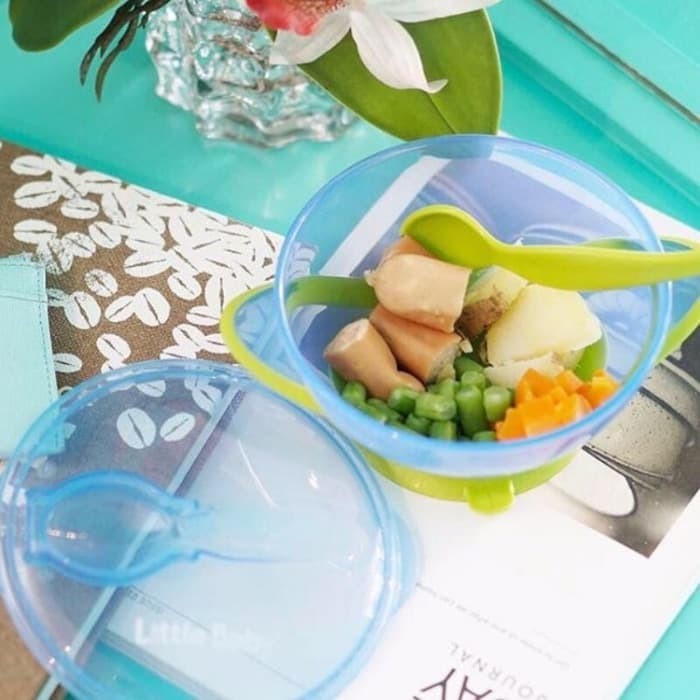 LITTLE BABY Mangkok Anti Slip Suction Bowl Mangkok Bayi