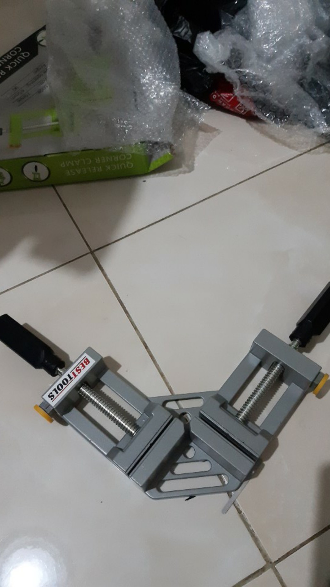 Corner Clamp Jumbo - Klem Siku - Quick Release - Catok Penjepit Diy Woodworking