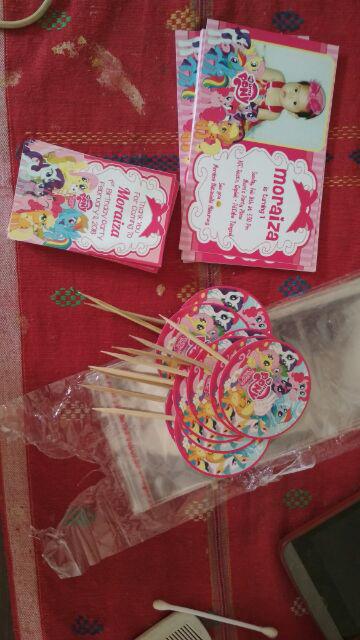 Topper Cupcake Ulang Tahun Anak