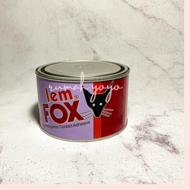 

Berkualitas! Lem Fox 300 cc / 300 gram | Lem Kuning Kaleng