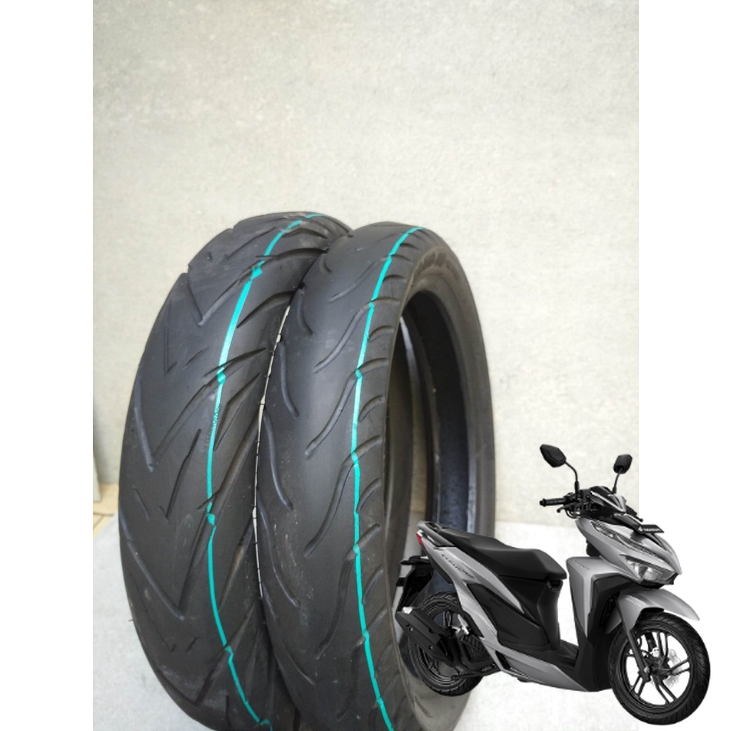 SEPASANG BAN ALL NEW VARIO 150 UKURAN 90/80 DAN 100/80 TUBLES michelin TERJAMIN