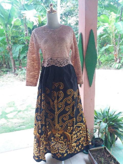 Maura Couple - Sania Ruffle Batik Couple Ori Ndoro Jowi Garansi Termurah Shopee