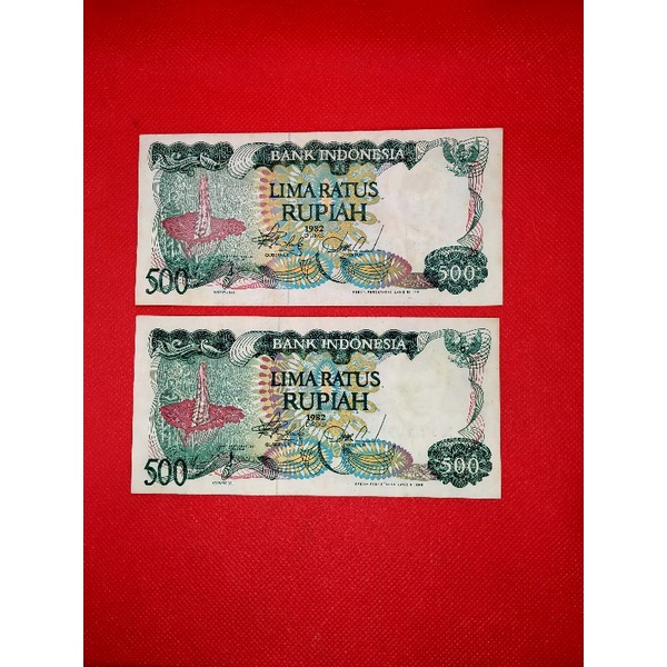500BUNGA BANGKAI/UANG KUNO/KOLEKSI UANG LAMA/UANG MAHAR/HOBIE UANG KUNO/UANG LAMA/KOLEKSIKU