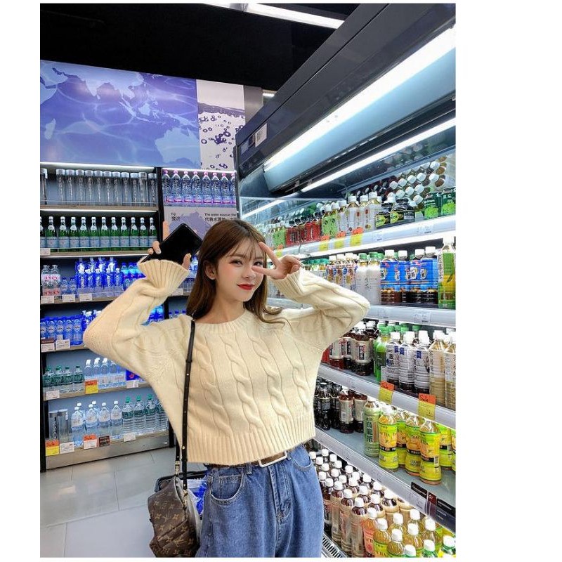 Sweater Wanita/Sweater Rajut/Baju Rajut Wanita/Blouse Wanita