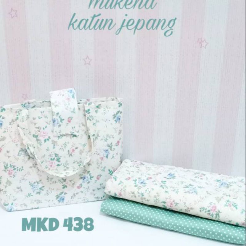 Mukena anak katun Jepang