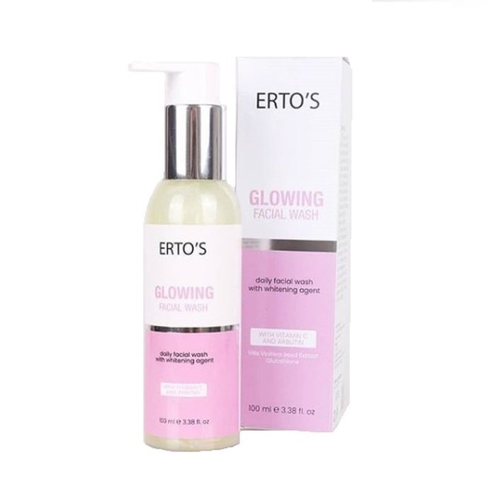 Ertos Glowing Facial Wash Series Skincare Erto's Erto Glow Skin Care