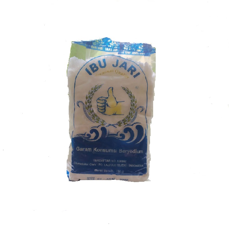 

Ibu Jari Garam Konsumsi Beryodium Kemasan 250gr