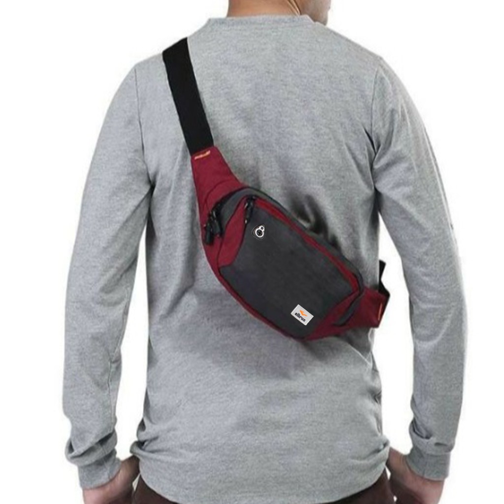 Tas Pinggang Waistbag Laki Laki ELBRUS Kekinian