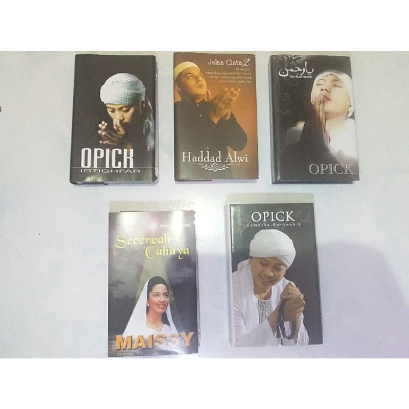 Aneka kaset tape pita lagu islami religi islam sholawat